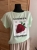 Koszulka damska MEGI Truskawka modny i wygodny basic Tshirt Miętowa s/m