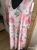 Sukienka z siateczki w kwiaty zwiewna luźna oversize Plus Size