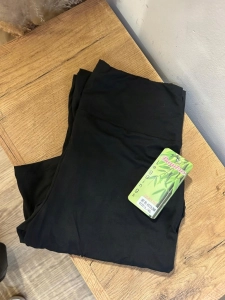 Spodnie dresowe legginsy bambusowe dzwony. miękkie wyszczuplające s/m