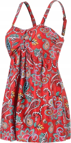 Strój kąpielowy dwuczęściowy push up Boho damski Tankini Spodenki M