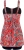 Strój kąpielowy dwuczęściowy push up Boho damski Tankini Spodenki M