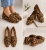 Mokasyny damskie Loafersy w panterkę Miękkie z Kokardką 36