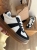 Sneakersy damskie Buty sportowe na grubej podeszwie białe czarne 41