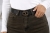 Spodnie Jeans Boyfriend Damskie Ciemne Brązowe Czekoladowe Pasek XL