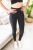 LEGGINSY DAMSKIE leginsy SPODNIE bambusowe KRYJĄCE getry czarne
